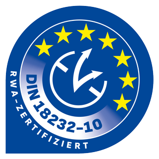 Zertifizierung nach DIN 18232-10